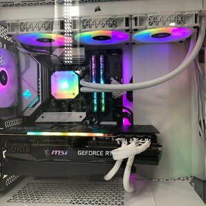 自作PC ゲーミングデスクトップPC Windows10Home i9 10850K 3.60GHz 16GB SSD1TB RTX3080 iCUE 5000X RGB 簡易水冷 04030Nの画像3