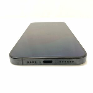 極美品 Apple アップル iPhone15 Pro Max 1TB 6.7型 SIMフリー 判定○ ブラックチタニウム スマートフォン スマホ MU6Y3J/A T04062Sの画像3