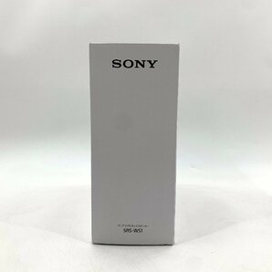 未使用 SONY ソニー ウェアラブルネックスピーカー ワイヤレススピーカー パッシブラジエーター SRS-WS1 オーディオ 1円～ 03174Nの画像4