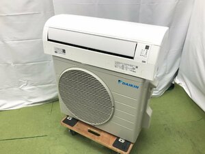 美品★ダイキン DAIKIN エアコン おもに6畳用 6畳～9畳 2.2kW 水内部クリーン 内部乾燥 S22XTES-W(F22XTES-W + R22XES) 2020年製 d04112N