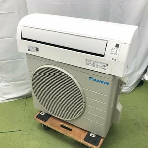 美品★ダイキン DAIKIN エアコン おもに6畳用 6畳～9畳 2.2kW 水内部クリーン 内部乾燥 S22XTES-W(F22XTES-W + R22XES) 2020年製 d04112Nの画像1