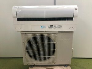 極美品★MITSUBISHI 三菱電機 霧ヶ峰 エアコン おもに6畳用 7畳～9畳 2.2kW 100V ムーブアイ クーラー MSZ-EX2218E6-W 2019年製 YD04088N