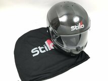 極美品 Stilo スティーロ ST5.1 CARBON サイズL 60 カーボンヘルメット レーシングヘルメット フルフェイス 2020年製 Y04137S_画像1