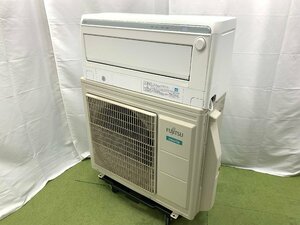 美品♪FUJITSU 富士通 ノクリア エアコン おもに18畳用 15畳～23畳 5.6kW 不在ECO 内部クリーン クーラー AS-M56J2W 2019年製 d04126N