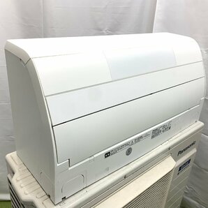 美品♪パナソニック Panasonic エオリア エアコン おもに18畳用 15畳～23畳 5.6kW ナノイーX 空気清浄 冷房 CS-X561D2-W 2021年製 d04119Nの画像5