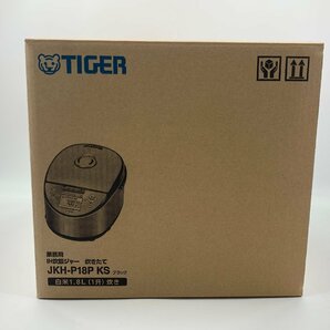 新品未開封 TIGER 炊きたて 業務用 IH炊飯器 炊飯ジャー JKH-P18P-KS 白米1.8L 1升炊き 5層遠赤特厚釜 ブラック 厨房機器 04089Sの画像5