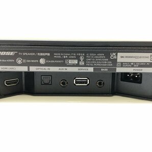 美品 BOSE TV SPEAKER ボーズ スピーカー サウンドバー 431974 Bluetooth対応 リモコン付属 T04098Sの画像5