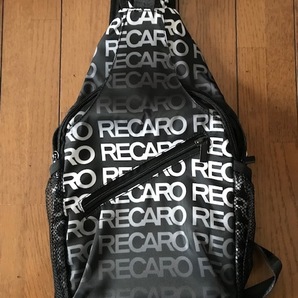 送料無料！目立つ！誰も持ってない？RECARO レカロロゴ 大き目軽量ボディーバッグ マークX トレノ レビン S30 Z34 R32 GC110の画像1