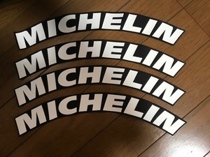 目立つ！かっこいい！Michelin　MICHELINLogo　Tires用ラバーデカール　送料サービス　Authorised inspection索用：レタリング ステッカー