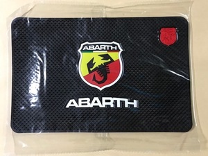 珍品　アバルト　ABARTH　スコーピオンロゴ　滑り止めマット　送料0円　今だけ価格！　124 595 695