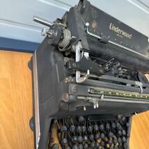 当時物 Underwood アンダーウッド タイプライター ヴィンテージ レトロ アンティーク u.s.a. アメリカ ビンテージ 現状_画像5