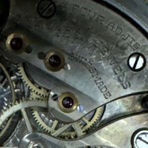 アンティーク MOVADO モバード 15石 懐中時計 手巻き の画像6