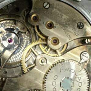 アンティーク MOVADO モバード 15石 懐中時計 手巻き の画像5