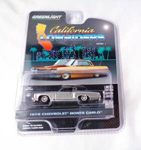 グリーンライト　GREENLIGHT　1/64　1972 CHEVROLET MONTE CARLO　シボレー モンテカルロ　ローライダー　シリーズ5