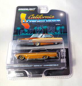 グリーンライト　GREENLIGHT　1/64　1964 CHEVROLET IMPALA CONVERTIBLE　ローライダー　シリーズ5　シボレー インパラコンバーチブル　②