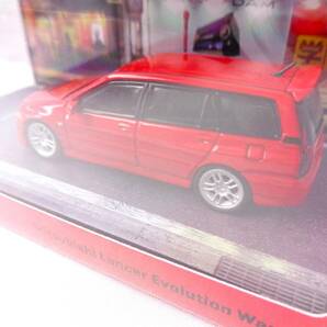 TARMAC ターマック 1/64 Mitsubishi Lancer Evolution Wagon Red 三菱ランサーエボリューション ワゴン レッドの画像3