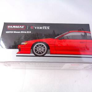 TARMAC ターマック 1/64 VERTEX Nissan Silvia S13 Red Metallic 日産シルビア レッドメタリック ②の画像1