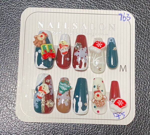 ネイルチップネイルシール&やすり付き
