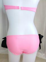 ワイヤービキニ スカート付き ピンク サイズ11L 新品 未使用　（ショーツサイド色移りあり）_画像6