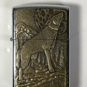 ZIPPO  ジッポライター ウルフ オオカミ オイルライター 喫煙器具 コレクションの画像1