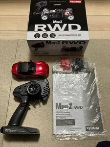 【ジャンク品扱い】京商 ミニッツRWDシリーズ レディセット MR03RWD マツダロードスター ソウルレッドプレミアムメタリック