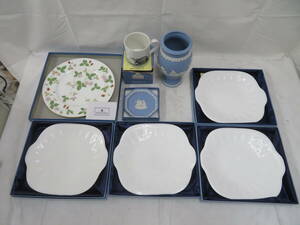 F-291★WEDGWOOD/ウェッジウッド★食器まとめて★プレート・お皿・マグカップ★WWF・当選品★中古品