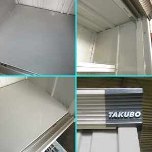 I-675）来店・引き取り限定☆TAKUBO/タクボ★物置☆鍵無し☆W1725×D835×H1900★収納庫・倉庫☆中古品の画像6