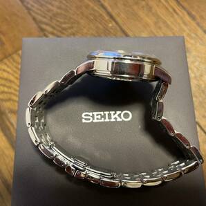 SEIKO(セイコー) 腕時計 PRESAGE(プレザージュ) 4R57-00E0 メンズ 裏スケ シルバー 本体・説明書・保証書・箱付の画像5