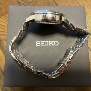 SEIKO(セイコー) 腕時計 PRESAGE(プレザージュ) 4R57-00E0 メンズ 裏スケ シルバー 本体・説明書・保証書・箱付の画像6