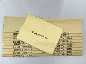 1円～ LOUIS VUITTON ルイヴィトン 保存袋20枚セット　ベージュ　バッグ用等 　中サイズ等