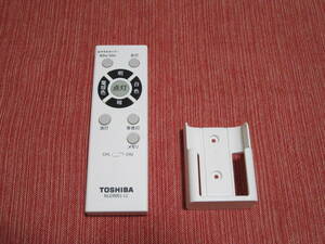 美品!!　動作良好!!　東芝　TOSHIBA LED照明用リモコン LEDシーリングライト用リモコン　NLER001-LC 