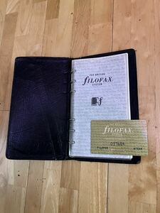 ファイロファックス 名刺入れ クラシック クロック ビジネスカードホルダー ブラック filofax Black classic croc 本革 子牛革 イタリアンカーフレザー