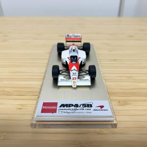 1/43 メイクアップ EIDOLON アイドロン マクラーレン ホンダ MP4/5B #27 アイルトン・セナ 1990 日本GP（FE019A）の画像7