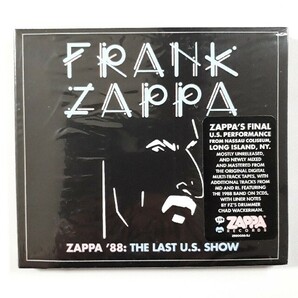 送料無料！ Frank Zappa Zappa '88: The Last U.S. Show 2CD フランク・ザッパ 輸入盤CD 新品・未開封品の画像1