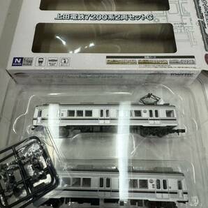 1円から ジャンク 鉄道コレクション 上田電鉄 7200系２両セットC アンテナ欠品の画像1