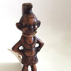 ◆ビンテージ Treasure craft製 メネフネ 置物 ティキ 神様 ハワイ Hawaii Tiki 検 ロカビリー Shag カメハメの画像6