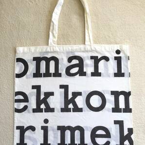 ◆marimekko エコバッグ マリメッコ オーガニックコットン トートバッグ 非売品 北欧の画像3