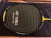 NANOFLARE 1000 GAME ナノフレア 1000 ゲーム YONEX ヨネックス バドミントンラケット 元グリップフィルム有　ガット有_画像3