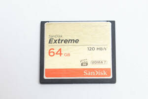 #81s SanDisk サンディスク Extreme 64GB CFカード コンパクトフラッシュ 120MB/s UDMA7