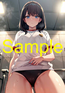 SES103 SSSS.GRIDMAN 宝多六花 同人 ポスター A4 高品質 美少女 美品質 オリジナル イラスト アートポスター 印刷 アニメ