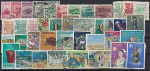 琉球切手　使用済みロット　４０枚