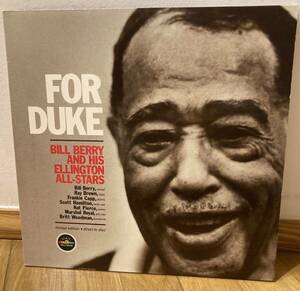 M&K RealTime Records Bill Berry And His Ellington All-Stars For Duke Direct To Disc アナログ レコード