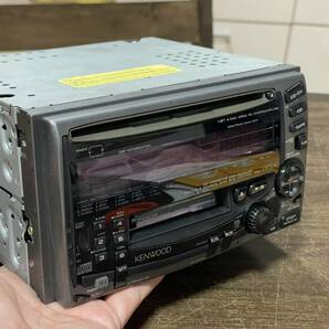 希少美品□ケンウッド製2DIN CD/カセットデッキ DPX90 動作確認済み 1994年製の画像5