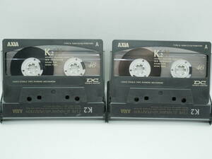 AXIA[K2 46] high position cassette tape 2 pcs set 