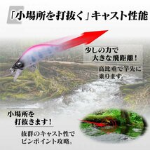 ※訳あり※ 渓流ルアー トラウトミノー 5個セット シンキング 38mm 2.8g フラットサイド 飛距離抜群 ヤマメ 管理釣り場 エリア 30mo-ヤ5-_画像4