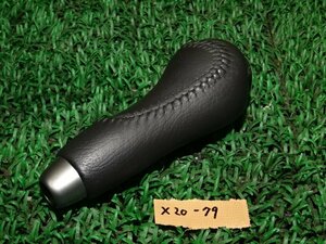 X20-79 SS H16 GDA インプレッサ WRX E型 涙目 純正 AT オートマ シフトノブ