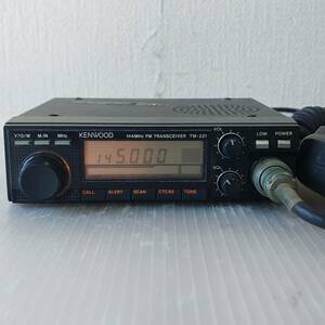 ケンウッド！TM-211　144Mhz　10W機！中古　ジャンク品　アイコム/ヤエス