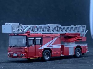 1 jpy ~ truck collection no. 4.048 fire-engine Sky action ladder Japan machine industry Tommy Tec A4