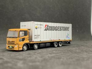  truck collection no. 4. modified goods 037 Nissan diesel k on by day tiger kore Tommy Tec A5