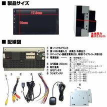 電源配線、取り付け金具付属